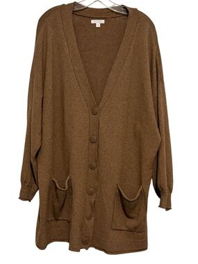 LC Lauren Conrad Button-Up Cardigan